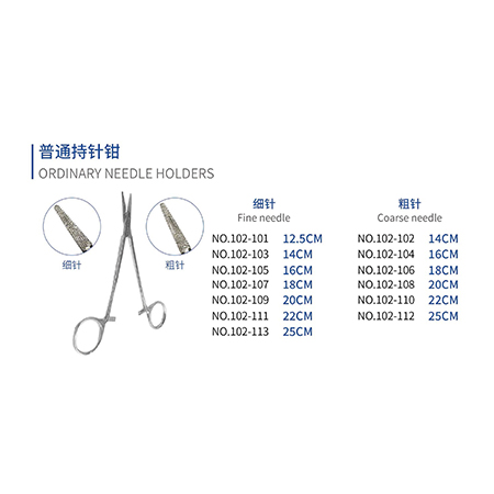 Ordinary needle holders, Dental Instrument